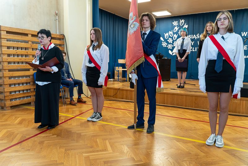Zakończenie roku szkolnego 2022/2023 w klasach czwartych po szkole podstawowej 