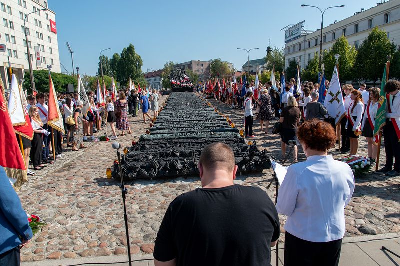 Udział w uroczystości patriotycznej przy Pomniku Poległym i Pomordowanym na Wschodzie 