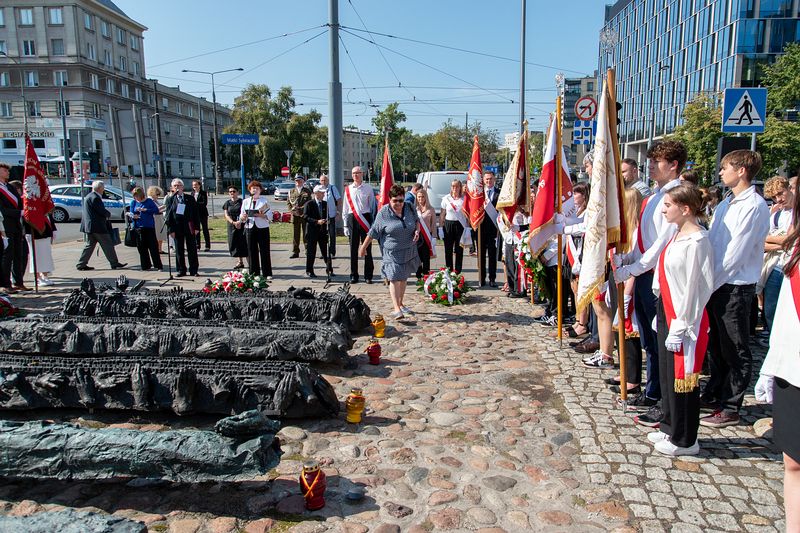 Udział w uroczystości patriotycznej przy Pomniku Poległym i Pomordowanym na Wschodzie 