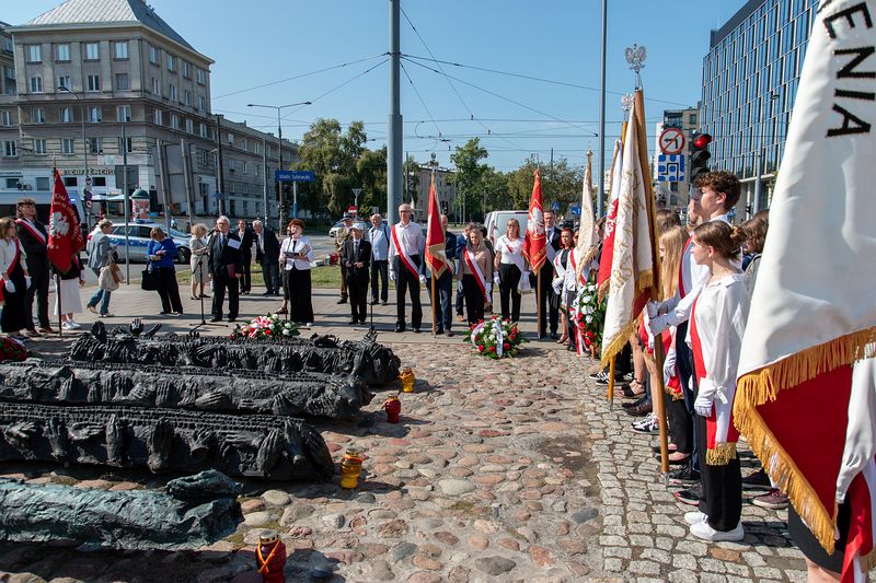 Udział w uroczystości patriotycznej przy Pomniku Poległym i Pomordowanym na Wschodzie 