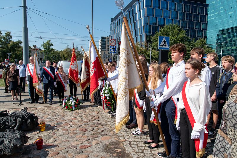 Udział w uroczystości patriotycznej przy Pomniku Poległym i Pomordowanym na Wschodzie 