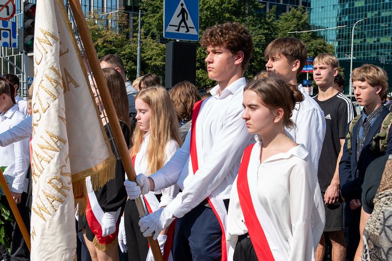 Udział w uroczystości patriotycznej przy Pomniku Poległym i Pomordowanym na Wschodzie 